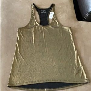 Express Racer back bronze tank top